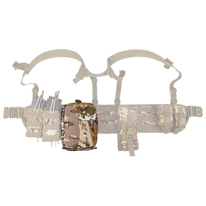 Подсумок аптечка тактическая MOLLE Multicam Arid для РПС, разгрузки или жилета