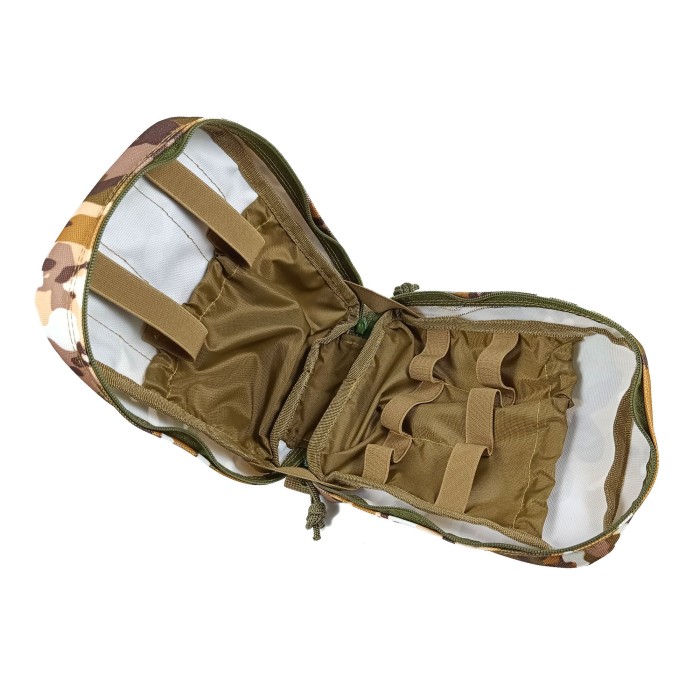 Подсумок аптечка тактическая MOLLE Multicam Arid для РПС, разгрузки или жилета