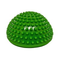 Полусфера массажная киндербол EasyFit 16 см мягкая зеленая