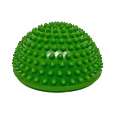 Полусфера массажная киндербол EasyFit 16 см мягкая зеленая