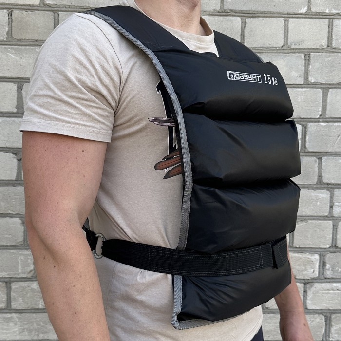 Жилет утяжелительный EasyFit 25 кг