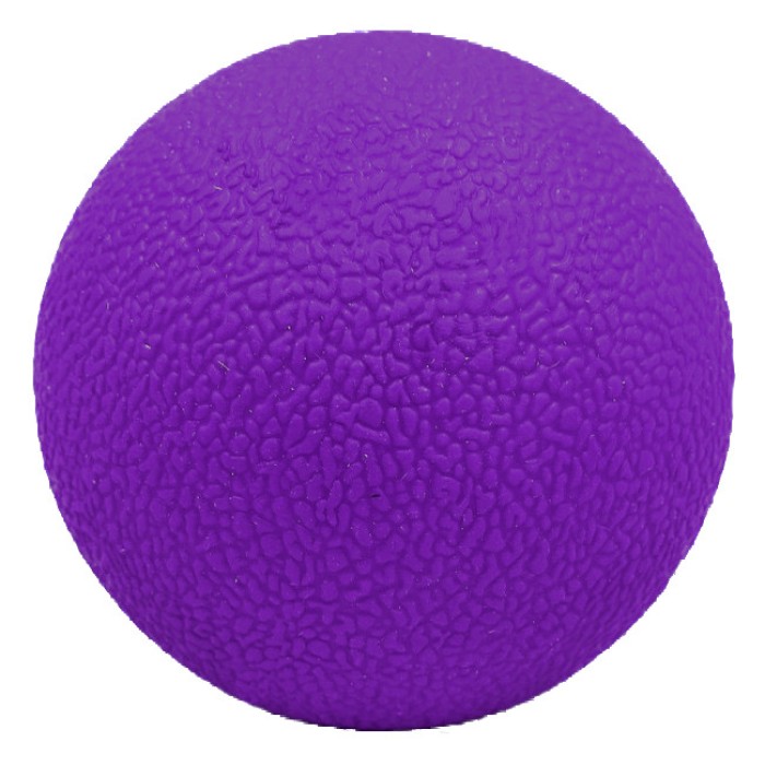 Массажный мячик EasyFit TPR 6 см фиолетовый