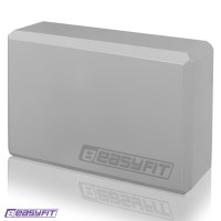 Блок для йоги EasyFit EVA Серый