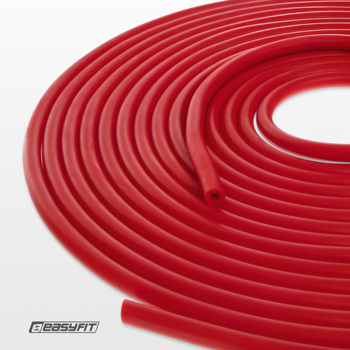 Борцовская резина EasyFit - жгут 10 м червоний (Hard)