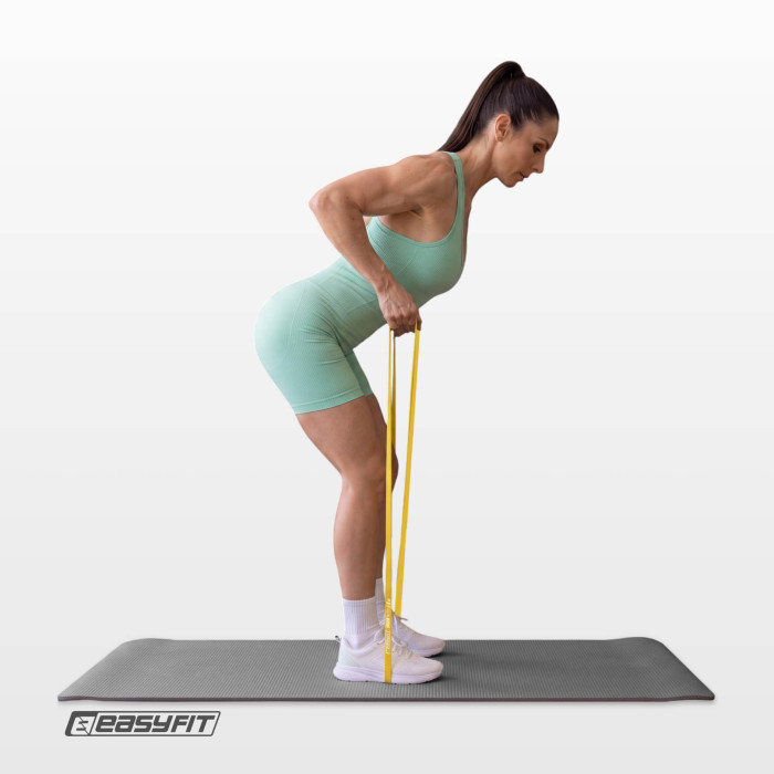 Резиновая петля EasyFit 1-6 кг Желтая