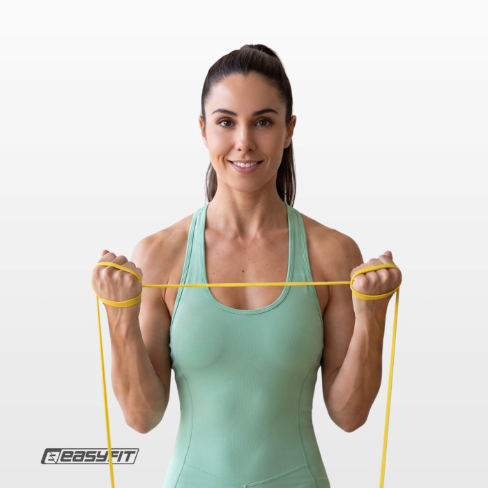 Резиновая петля EasyFit 1-6 кг Желтая