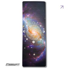 Коврик для йоги EasyFit Light VioletMoon (замша-каучук)