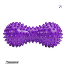 Массажный мячик EasyFit Goober с шипами фиолетовый