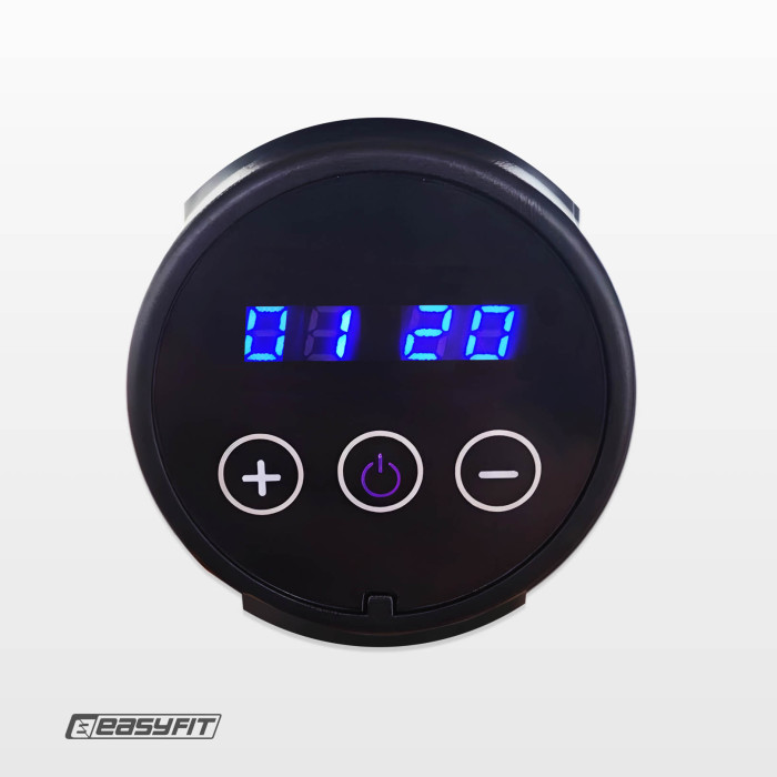 Масажний пістолет EasyFit Percussio (портативний перкусійний вібромасажер для тіла з 6 насадками)