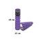 Массажный ролик EasyFit Grid Roller 45 см v.2.2 Фиолетовый