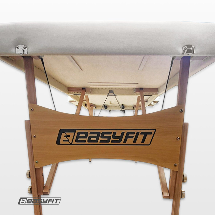 Масажний стіл EasyFit ZenRest кушетка складна Бежевий з чохлом
