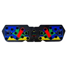 Многофункциональная доска для отжиманий EasyFit Wave тренажер фигурный