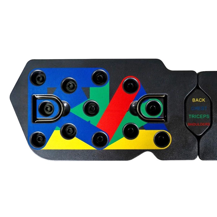 Многофункциональная доска для отжиманий EasyFit Wave тренажер фигурный