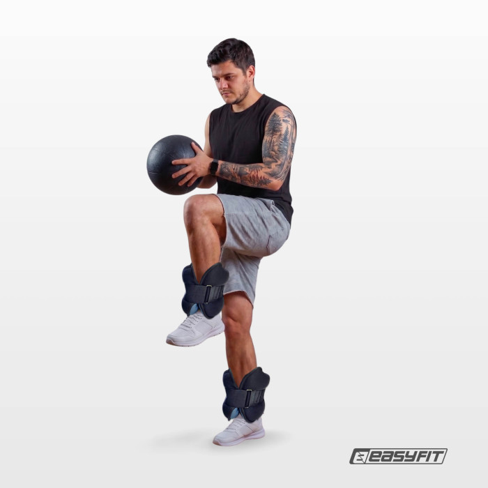 Обтяжувачі EasyFit Comfort 3 кг для ніг та рук з металом (пара)
