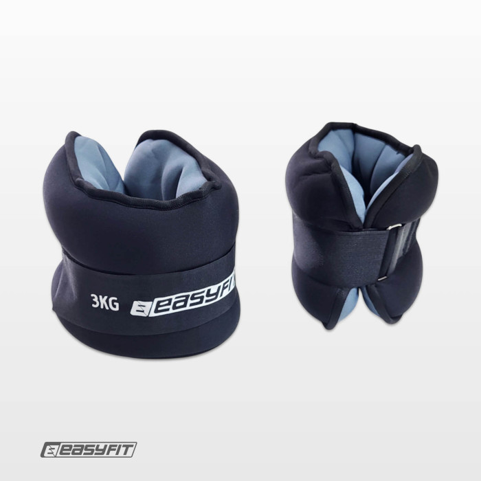 Обтяжувачі EasyFit Comfort 3 кг для ніг та рук з металом (пара)