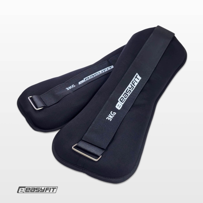 Обтяжувачі EasyFit Comfort 3 кг для ніг та рук з металом (пара)