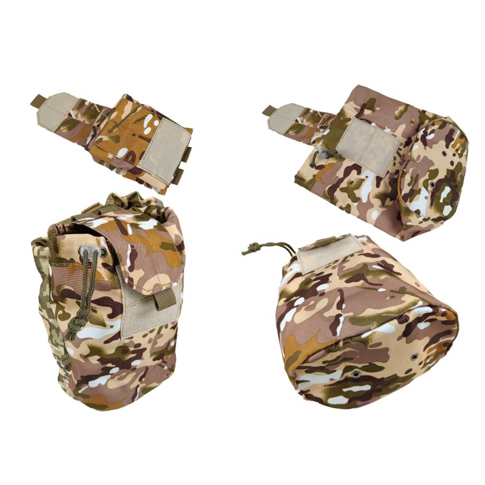 Подсумок для сброса магазинов мультикам степной Multicam Arid (MOLLE, на тактический пояс, разгрузку, РПС)