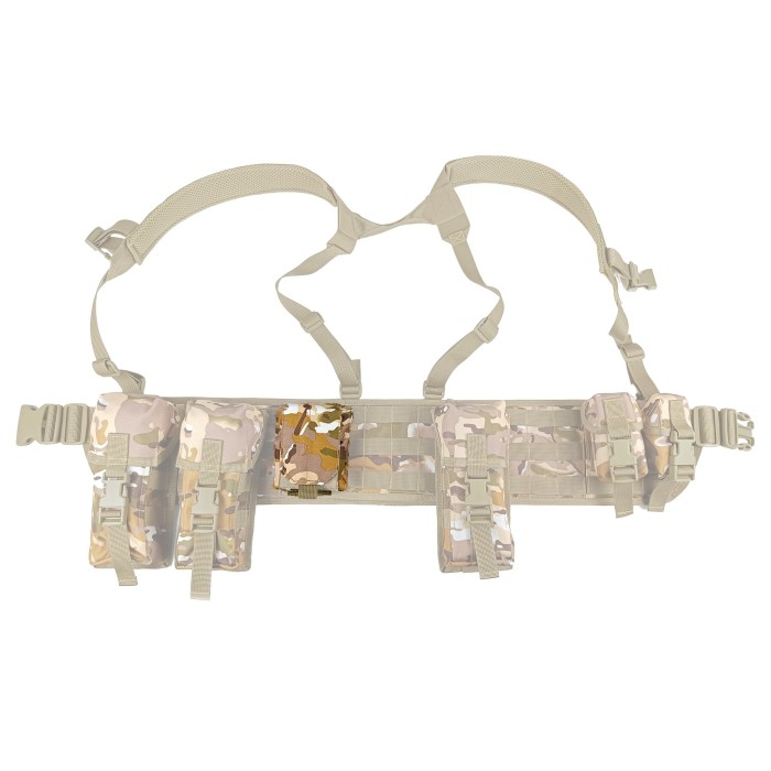 Подсумок для сброса магазинов мультикам степной Multicam Arid (MOLLE, на тактический пояс, разгрузку, РПС)