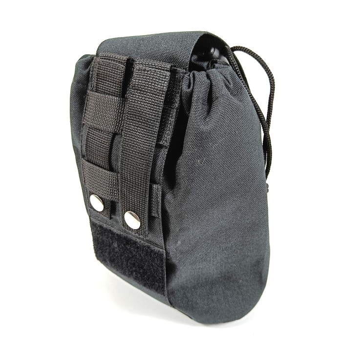 Подсумок для сброса магазинов черный (MOLLE, на тактический пояс, разгрузку, РПС)