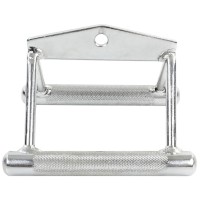 Ручка для нижней тяги двойная EasyFit хромированная