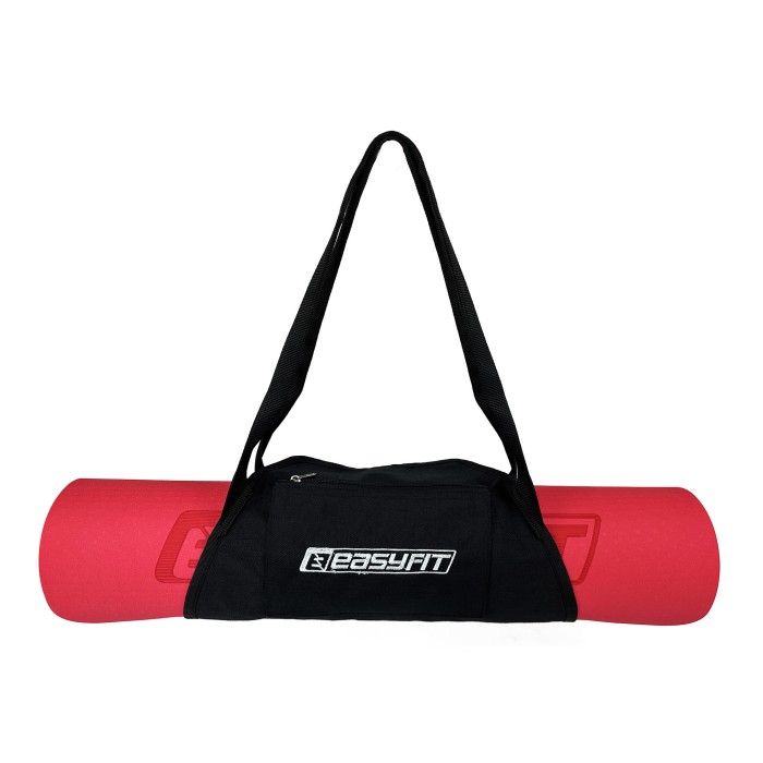 Сумка-переноска EasyFit для йога-коврика Черная