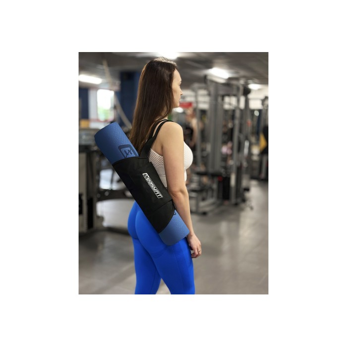 Сумка-переноска EasyFit для йога-коврика Черная