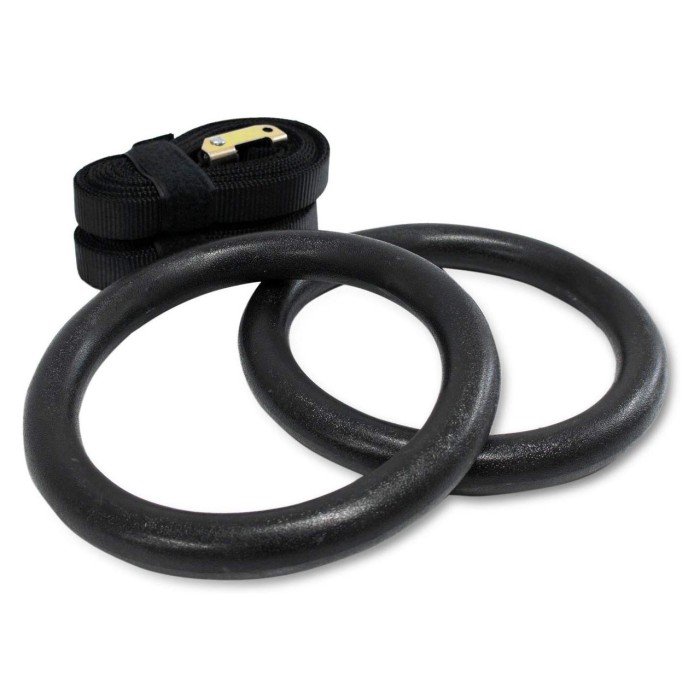 Кольца для кроссфита EasyFit пластиковые