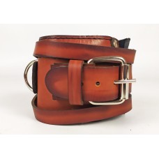 Манжета EasyFit F8 коричневая для тяги на тренажере (кожа)