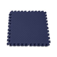 Татами мат EasyFit SwallowTail 4 шт (60х60х1 см) пазл ласточкин хвост синий