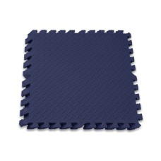 Татами мат EasyFit SwallowTail 4 шт (60х60х1 см) пазл ласточкин хвост синий