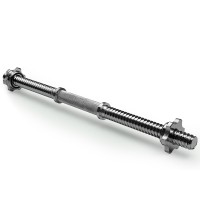 Гантельный гриф EasyFit 50 см Ø 25 мм хромированный