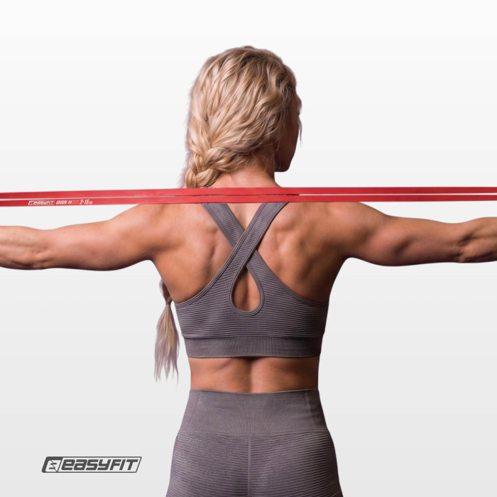 Резиновая петля EasyFit 2-15 кг красная