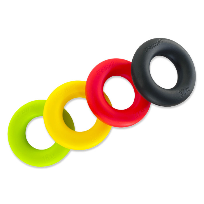 Еспандер кистьовий кільце EasyFit Ring 32 кг чорний