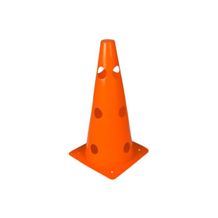 Конус-фишка спортивная EasyFit 31 см оранжевая