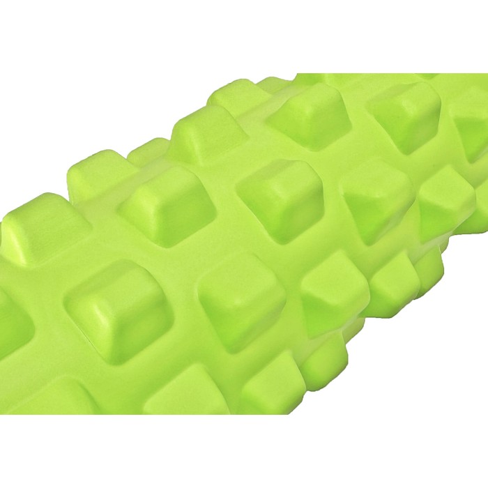Массажный ролик EasyFit Grid Roller PRO 33 см Салатовый