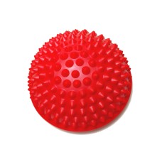 Полусфера массажная киндербол EasyFit 15 см жесткая красная
