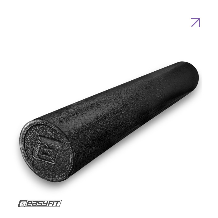 Массажный ролик EasyFit PolyFoam Roller EPP 90 см