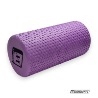 Масажний ролик EasyFit Foam Roller 30 см Бузковий