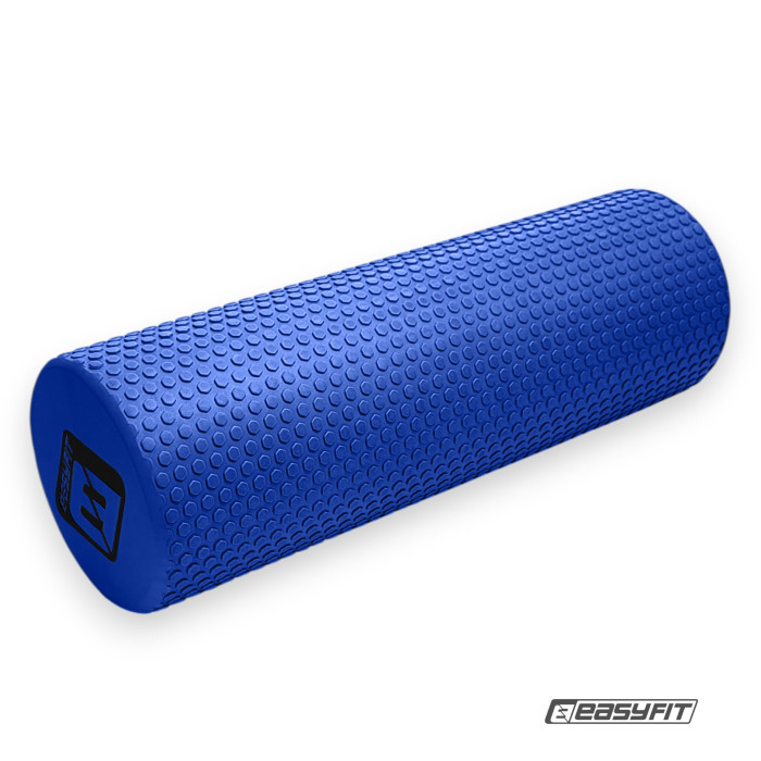 Масажний ролер EasyFit Foam Roller 45 см Синій