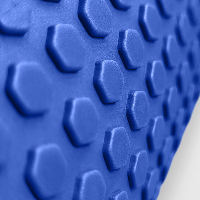 Масажний ролер EasyFit Foam Roller 45 см Синій