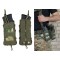 Подсумок под магазин АК/РПК одинарный открытый мультикам (MOLLE, подсумок на разгрузку, жилет, РПС)