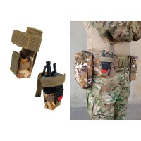 Подсумок под турникет мультикам степной Multicam Arid (MOLLE, CAT, подсумок на разгрузку, жилет, РПС)