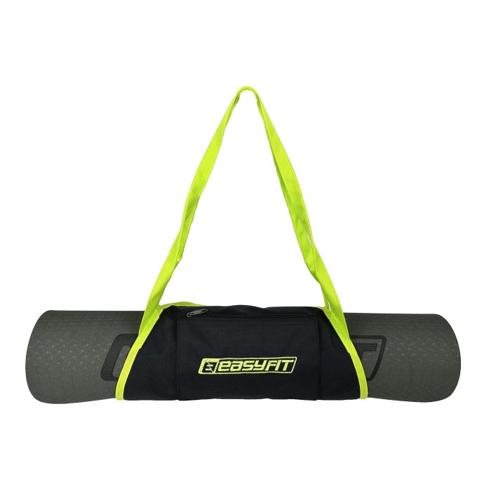 Сумка-переноска EasyFit для йога-коврика Салатовая