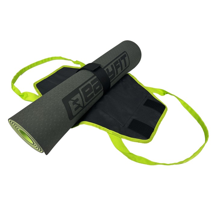 Сумка-переноска EasyFit для йога-коврика Салатовая