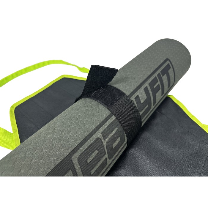 Сумка-переноска EasyFit для йога-коврика Салатовая