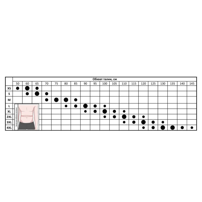 Пояс штангиста EasyFit Loins Protector 3ХL (110-130 см)